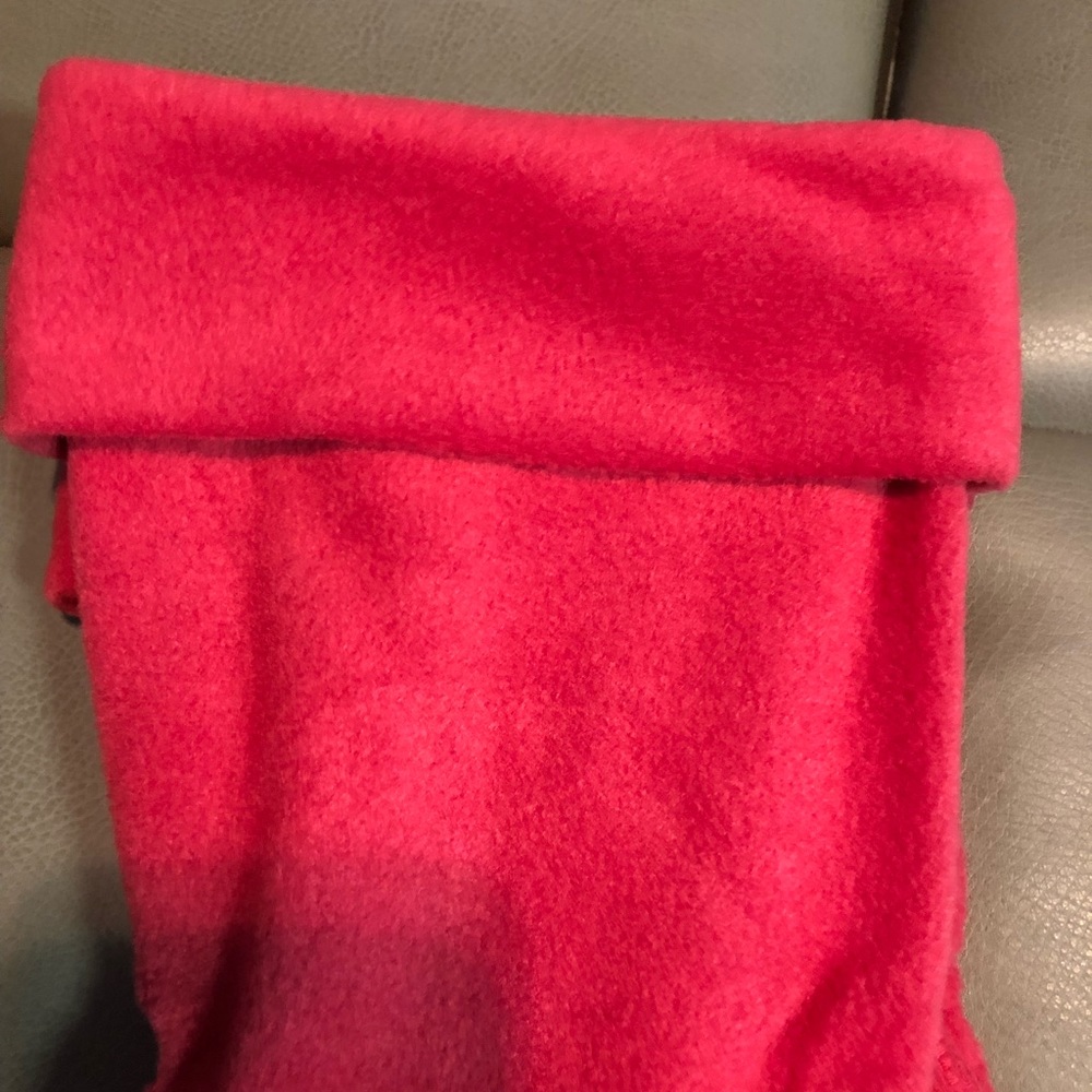 Red Fleece Boot Liners - Picture 3 of 4